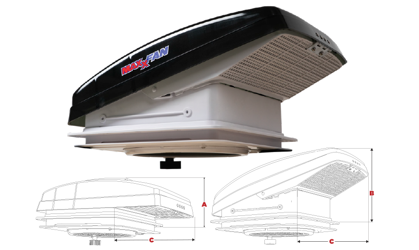 Maxxair Maxxfan Deluxe 11"