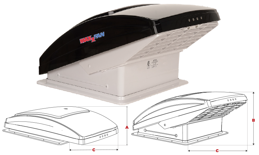 Maxxair Maxxfan Deluxe